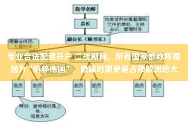 专业合法配资开户 二战期间，所有国家都称呼德国为“纳粹德国”，巅峰时期更是占领欧洲绝大